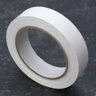 Ruban de reliure Best Price, papier spécial, structure lin blanc | 30 mm