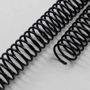 Spiralbinderücken, Plastikspiralen, DIN A4, 4:1 Teilung 8 mm | schwarz