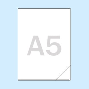 Pochettes rectangulaires pour format A5, ouverture grand et petit côté, Quickload 
