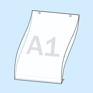 Plakattaschen, Hart-PVC A1 | Hochformat