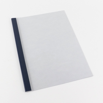 Thermobindemappe A4, Prestigekarton, 30 Blatt, dunkelblau | 3 mm | 280 g/m²
