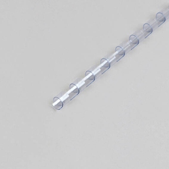 Plastikbinderücken A4, rund, 6 mm | transparent