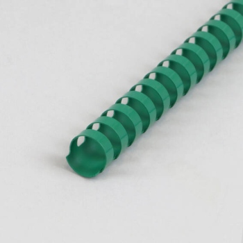 Plastikbinderücken A4, rund, 19 mm | grün
