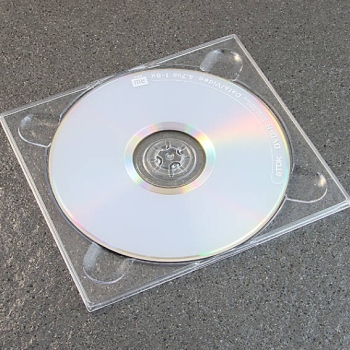 Porte-CD, Digitray audio, transparent 