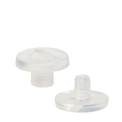 Vis reliures en plastique, transparent | 5 mm
