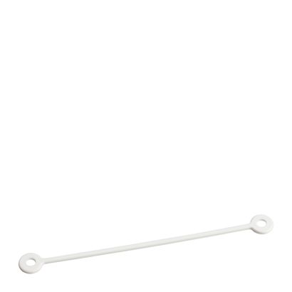 Bracelet pour vis de reliure, longueur 135 mm, blanc 