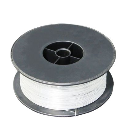 Heftdraht aus Eisen Spule mit ca. 2 kg | silber | No. 24 - ⌀ 0,60 mm