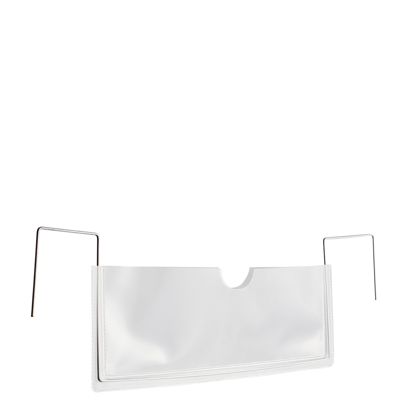 Drahtbügeltaschen für Kleinladungsträger, 240 x 90 mm, Breitseite offen 