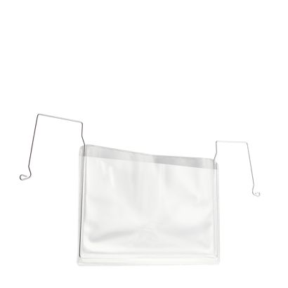 Pochettes à suspendre avec fil métallique pour format A5, ouverture sur le côté large Lot de 100 