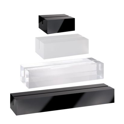 Porte-cartes en acrylique, base pour système de connexion variable MODUL 