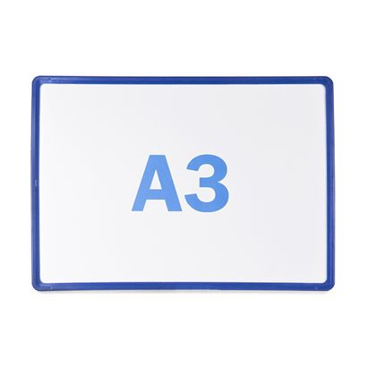 Plakatrahmen, Kunststoff blau | A3