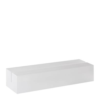 Kartenhalter aus Acryl transparent | 100 mm | matt
