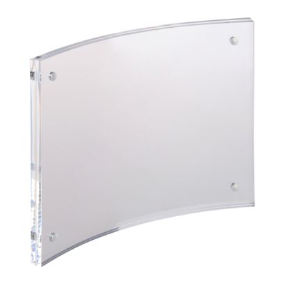 magnetischer Bilderrahmen, gebogen transparent | 100 x 150 mm/A6
