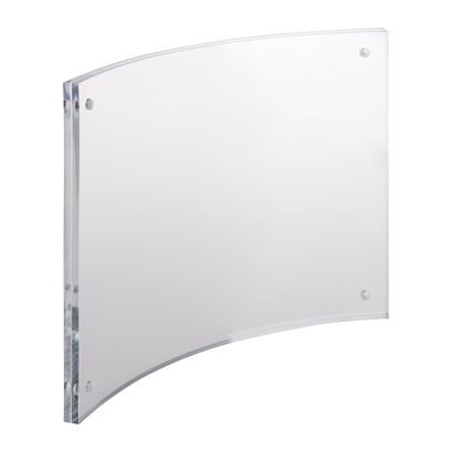 magnetischer Bilderrahmen, gebogen transparent | 150 x 210 mm/A5