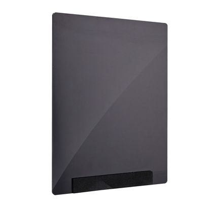Acrylplatte für variables Stecksystem MODUL, Kreidetafel schwarz, PMMA A6 - 105 x 148 mm 