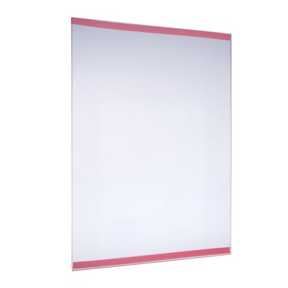 Acrylglastasche mit Reinacrylat-Klebeband Hochformat | A3