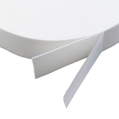 Ruban adhésif mousse en PE double face, blanc, épaisseur 1 mm, fort adhésif, EL100 40 mm