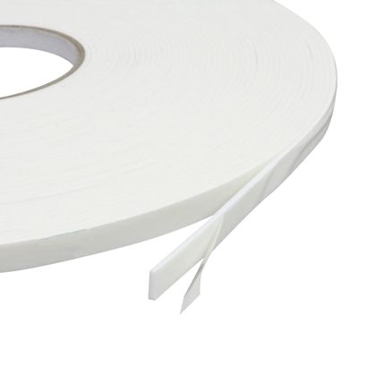 Ruban adhésif mousse en PE double face, blanc, épaisseur 2 mm, fort adhésif, EL200 9 mm