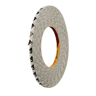 3M 9086, Doppelseitiges Papiervlies-Klebeband, sehr starker Acrylatklebstoff 6 mm