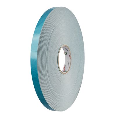 DuploCOLL 918, ruban adhésif mousse en PE double face, blanc, épaisseur 1 mm, fort adhésif 19 mm