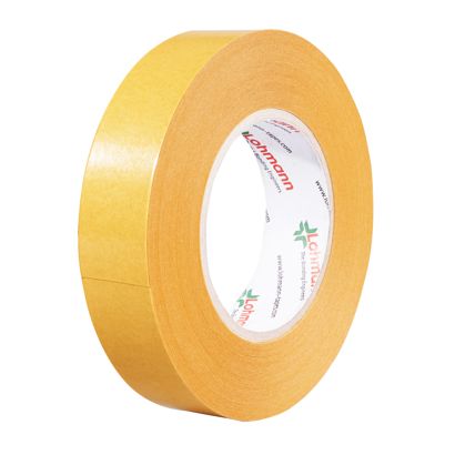 DuploCOLL 3720, Doppelseitiges Spezialpapier-Klebeband, sehr starker Acrylatklebstoff 30 mm | 50 m
