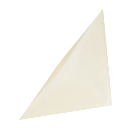 Dreiecktaschen, selbstklebend, Papier transparent | 100 x 100 mm