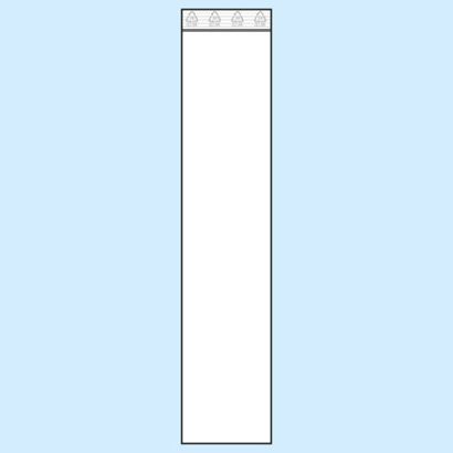 Druckverschlussbeutel, PE-Folie 45 x 220 mm | 50 µm
