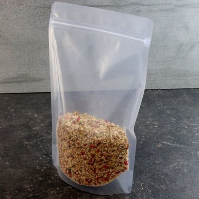 Standbodenbeutel transparent 85 x 140 mm 