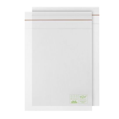 Druckverschlussbeutel, umweltfreundliche PLA-Folie 160 x 220 mm