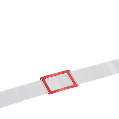 Curseur date fenêtre, ES3 (intérieur 20 x 31 mm), rouge, pour calendriers de 330 mm de large fenêtre à fente ES3, intérieur 20 x 31 mm, extérieur 27 x 41 mm | null