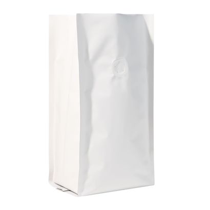 Sac à café avec valve de protection d'arômes, blanc 