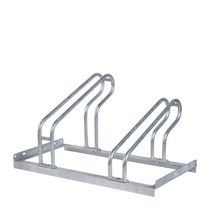 Fahrradständer Boden, Metall 2 Fahrräder