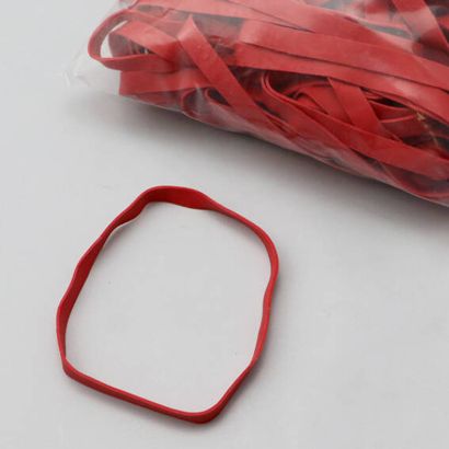 Gummiringe, rot 10 mm | 100 mm