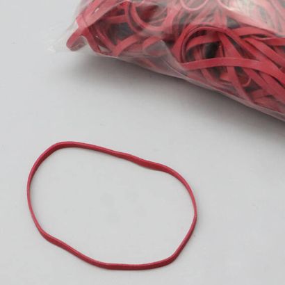 Gummiringe, rot 5 mm | 100 mm