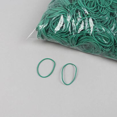Gummiringe, grün 1 mm | 30 mm