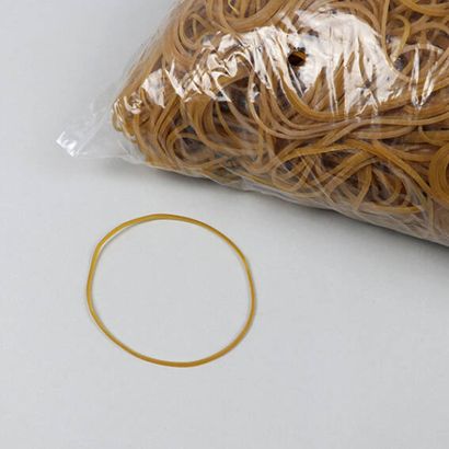 Gummiringe, natur 1,5 mm | 60 mm