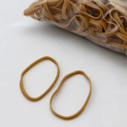 Gummiringe, natur 6 mm | 60 mm
