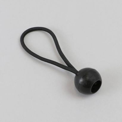 Tendeur élastique avec boule 120 mm | noir 