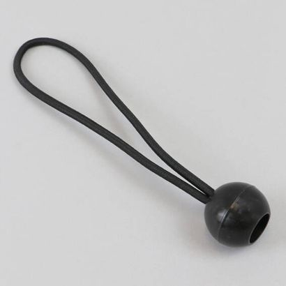Spanngummis mit Kugel schwarz | 180 mm