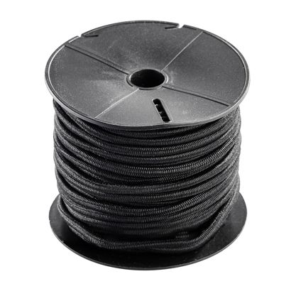 Corde élastique 4 mm, noire 