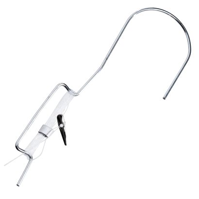 Haken mit Faden Metallsplint | großer Haken