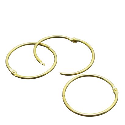 Heftringe Metall gold | 50 mm