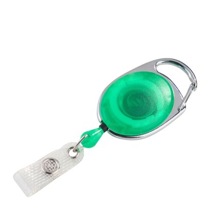 Ausweisjojo grün, transparent