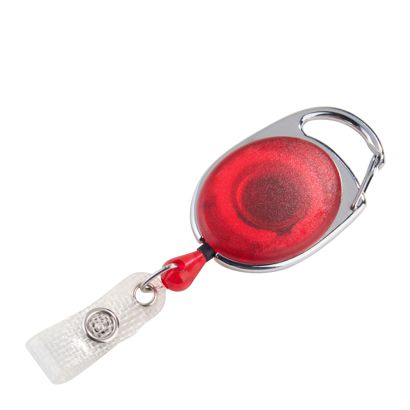 Ausweisjojo rot, transparent