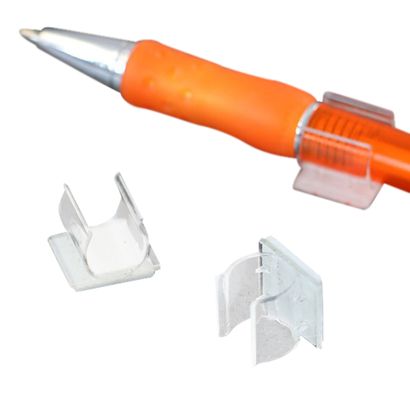 Stifthalter selbstklebend transparent | 12 x 15 mm