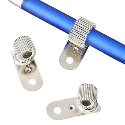 Porte-stylo, en métal null | à riveter, rotatif