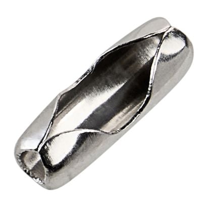 Einpressverschlüsse für Kugelketten silber | 2,4 mm