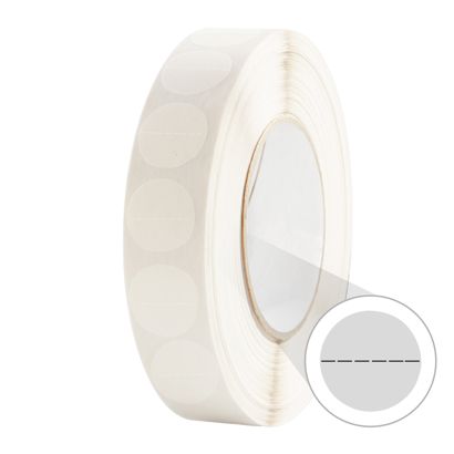 Klebepunkte, einseitig stark haftend, perforiert 20 mm | 5.000 STK