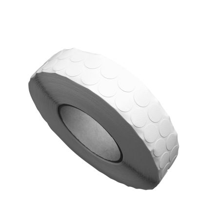 Gewebeklebepunkte, weiß 15 mm | 5.000 STK
