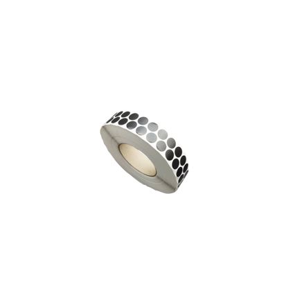 Gewebeklebepunkte, schwarz 15 mm | 5.000 STK